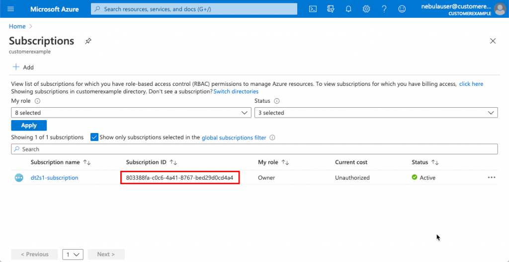 How do I Transfer an Azure Subscription to the Target Azure Active ...